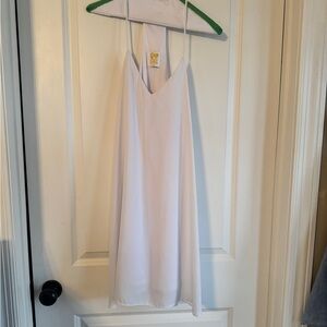 White Slip Dress